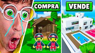 HERMANO decide MI CASA 🏡🔥 100 TROLL 😭  Wobbly Life 256 [upl. by Larrisa]