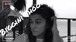 Taapsee Biggini shoot song [upl. by Adohr]