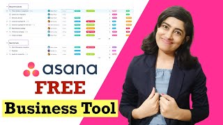 How to use ASANA for BUSINESS Work  Never miss a single task full tutorial ASANA [upl. by Rabbi]