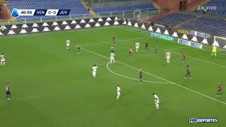 😃🙌 GOL DE DUŠAN VLAHOVIĆ  Genoa 0–1 Juventus  SerieAenFOX [upl. by Atikir26]