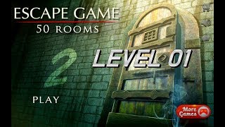 escape game 50 rooms 2  level 1 [upl. by Anavoj863]