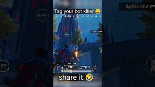 Nooby become ultra pro max bot🤣🤣noobylegend11 pubgmobile bgmi pubgfunny [upl. by Narton]