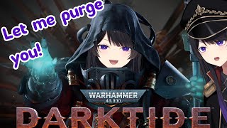 😼The Cat Empire plays Warhammer 40000 Darktide😼Lets throw some stones and zap some heretics [upl. by Alo]