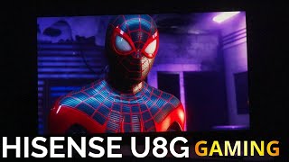 🎮Hisense U8G Gaming [upl. by Boswall859]