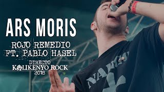 Ars Moris amp Pablo Hasel  Rojo Remedio Directo Kalikenyo Rock 2018 [upl. by Atima]