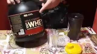 COMO PREPARAR WHEY PROTEIN ON PARA GANAR MASA MUSCULAR  HOW TO PREPARE WHEY PROTEIN ON TO WIN MUSCL [upl. by Ancilin]