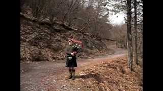 Brano antico per cornamusa scozzese  pipe major Nick MacVicar piper per eventi in Italia [upl. by Devi]