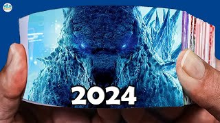 Evolution of Godzilla 2024 Flipbook [upl. by Okikuy]