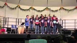 2015 Christmas Concert  Coronado Middle School Mens Choir [upl. by Yelrah]