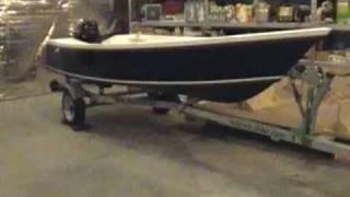 Tango Skiff 14 quotDouble Takequot Stitch and Glue Boat Building [upl. by Ahtnams]