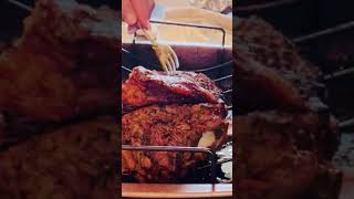 Pernil al horno con chicharondeliciosofood shortvideo [upl. by Rolandson636]