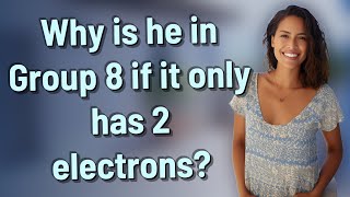 Why is he in Group 8 if it only has 2 electrons [upl. by Kannry]