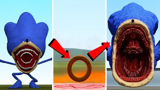 ORIGINAL SHIN SONIC  CORRUPTED COIN  NEW SONIC SEA EATER TAPES GARRYS MOD [upl. by Jsandye]