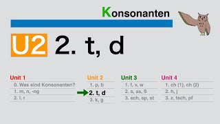 Konsonanten U22 t d [upl. by Pansy]