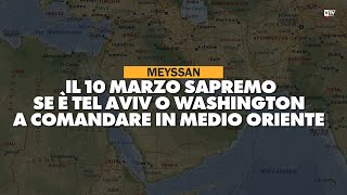 Thierry Meyssan quotIl 10 marzo sapremo se è Tel Aviv o Washington a comandare in Medio Orientequot [upl. by Ssilb]