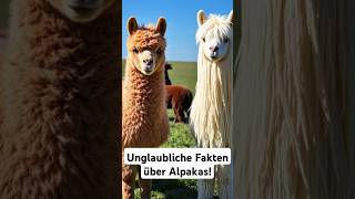 Unglaubliche Fakten über Alpakas tiere shorts facts fakten newvideo wildlife wissen alpaca [upl. by Jasper]