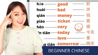 Beginner Chinese40 essential words for Chinese beginners you need these words every day [upl. by Nani]