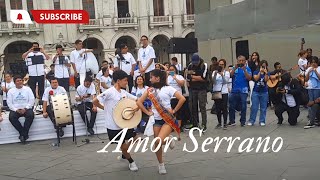 AMOR SERRANO  Karen Aracely Inspiración Criolla  En la plaza San Martín [upl. by Lister]