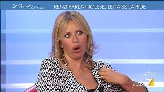 Boccia sullinglese di Renzi quotTutti quelli che si buttano io li apprezzoquot [upl. by Prober565]