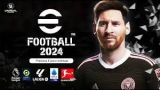 PES 2024 WJD PS2 VERSÃO DE MARÇO100 ATUALIZADONR SLGAMEPLAY Liga dos Campeões da UEFA [upl. by Sisxela]