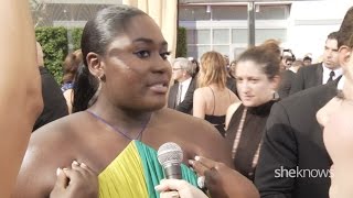 Emmys 2015 Danielle Brooks has a message for bodyshamers [upl. by Maddie]