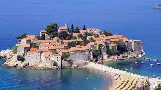 Sveti Stefan Budva Montenegro Europe [upl. by Eronaele]