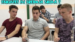 Srednja Škola vs Fakultet [upl. by Maddie732]