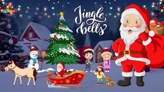 Jingle Bells I Kids Christmas Songs  Christmas Carols By Kids Carnival [upl. by Maighdiln346]