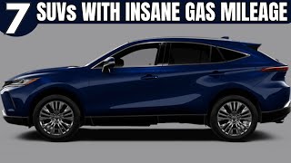 7 Best Hybrid SUVs With INSANE FUEL CONSUMPTION [upl. by Eerual]