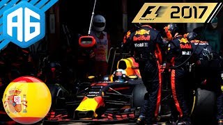 F1 2017 45 GP DA ESPANHA  FOI TUDO DECIDIDO NA PARADA ARRISQUEI TUDO PortuguêsBR [upl. by Osborn891]