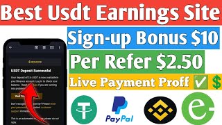 Best Earning App  USDTPayPal  Earning App Instant Payment in 2024 [upl. by Kumar979]