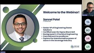 Webinar  Ozone Use in the Beverage Industry [upl. by Peer]