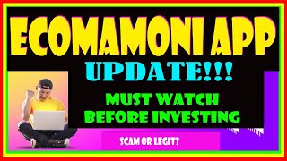 ECO MAMONI  ECOMAMONI  ECO MAMONI UPDATE  PROOF OF WITHDRAWAL  ECOMAMONI APP [upl. by Hagai]