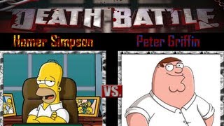 THE SIMPSONS VS FAMILY GUY  THE EPIC RAP BATTLE [upl. by Esther]