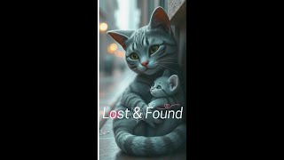 Lost amp FoundStory of a lonely cat shortvideo storytime [upl. by Cherish163]