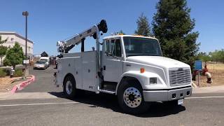 2001 Freightliner FL60 Non CDL IMT Dominator II Mechanics Truck [upl. by Apul]