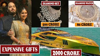 Anant Ambani amp Radhika Merchant 10 Most Expensive Wedding Gifts From Bollywood Stars anantambani [upl. by Yotal10]