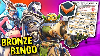 Overwatch 2 Bingo Spectating BRONZE Tank [upl. by Naillil504]