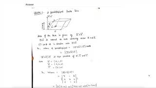 Find the volume of 3 adjacent edges formed by the vectors a  918 b  474 and c  610 [upl. by Hermon]