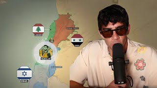 Johnny Harris take on Hezbollah  HasanAbi reacts [upl. by Waldos346]