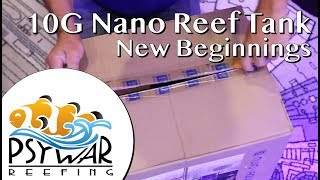 10g nano tank setup [upl. by Nnywg618]