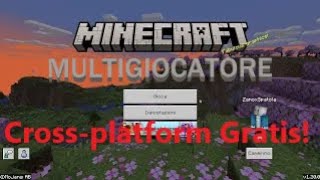 Come giocare a Minecraft in multigiocatore con gli amici da PlayStation a PC CrossPlatform [upl. by Ivz]