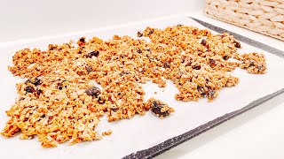 Luxury Granola Recipe Tutorial  post podcast chit chat [upl. by Ehtiaf703]