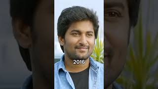 Nani Transformation  Nani Then vs Now  Nani movies  Nani evolution  Natural star Nani allmovies [upl. by Wilda584]