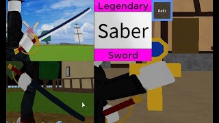 How to get saber sword and relic in blox fruit [upl. by Maribelle250]