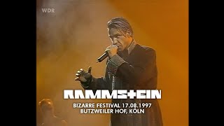 Rammstein live 17081997  Bizarre Festival Cologne Germany [upl. by Eignat753]