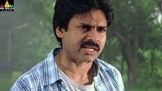 Annavaram Movie Pawan Kalyan warning to Lal  Telugu Movie Scenes  Sri Balaji Video [upl. by Aicilana]