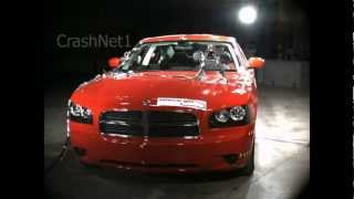 Dodge Charger  2010  Side Crash Test  NHTSA  CrashNet1 [upl. by Sivla]