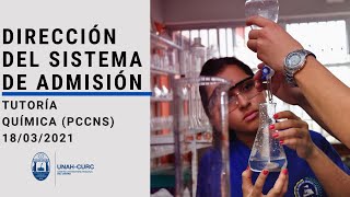 Tutoría PCCNS  Química 18032021 [upl. by Neehahs]