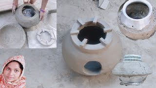 Mitti Ka Chulha Kaise Banaye Wood StoveSoil Oven arjuk2 [upl. by Mills]